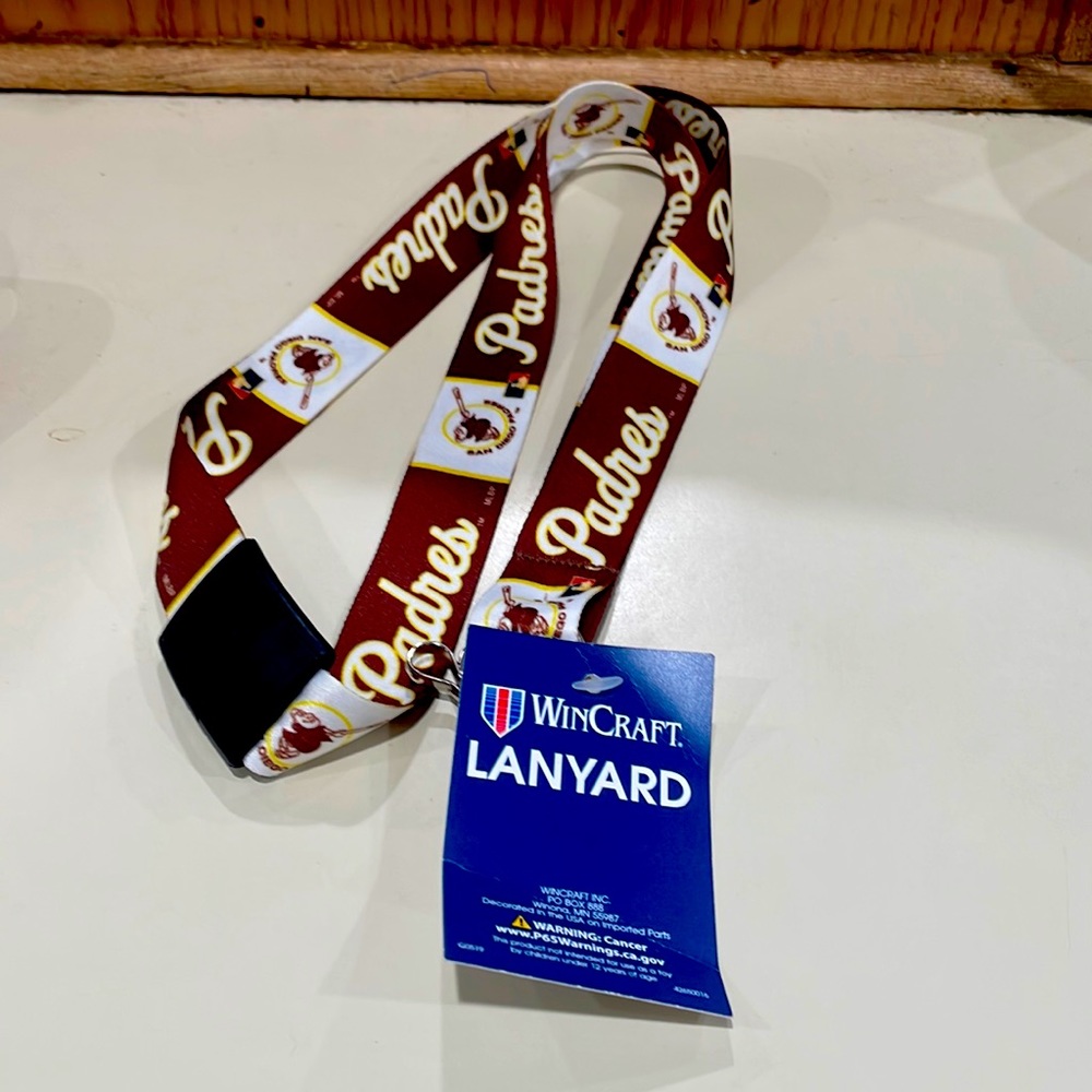 MLB San Diego Padres retro lanyard